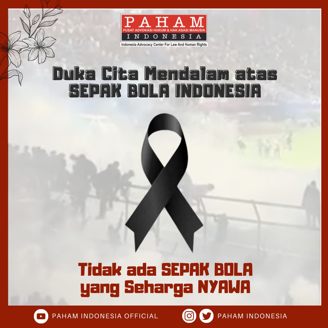 ADILI DUGAAN PELANGGARAN ETIK DAN PIDANA APARAT KEPOLISIAN SERTA KELALAIAN PANITIA PELAKSANA PADA TRAGEDI STADION KANJURUHAN MALANG