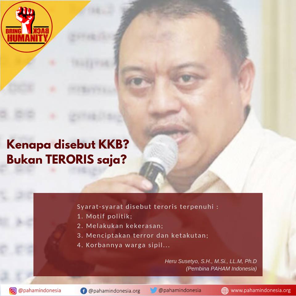 Pernyataan Sikap PAHAM INDONESIA Pelanggaran HAM dalam Penembakan Pekerja di Papua