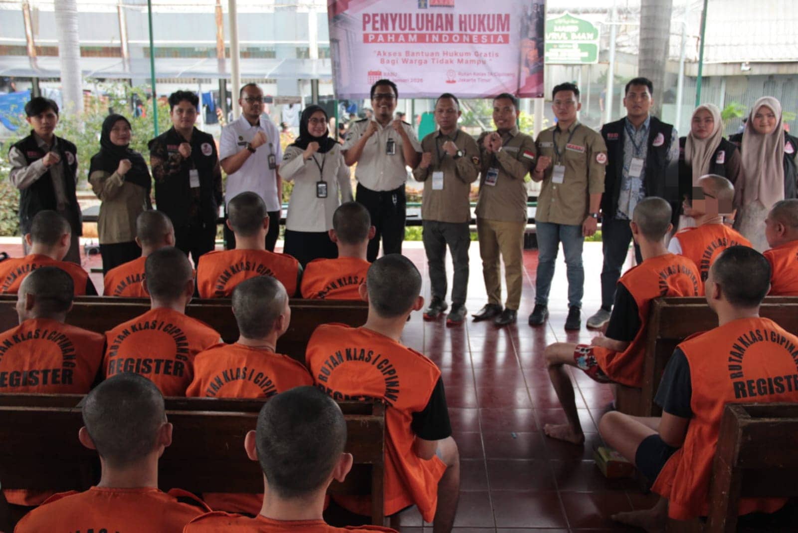 Penyuluhan Hukum Akses Bantuan Hukum Gratis bagi Warga Binaan Rutan Cipinang