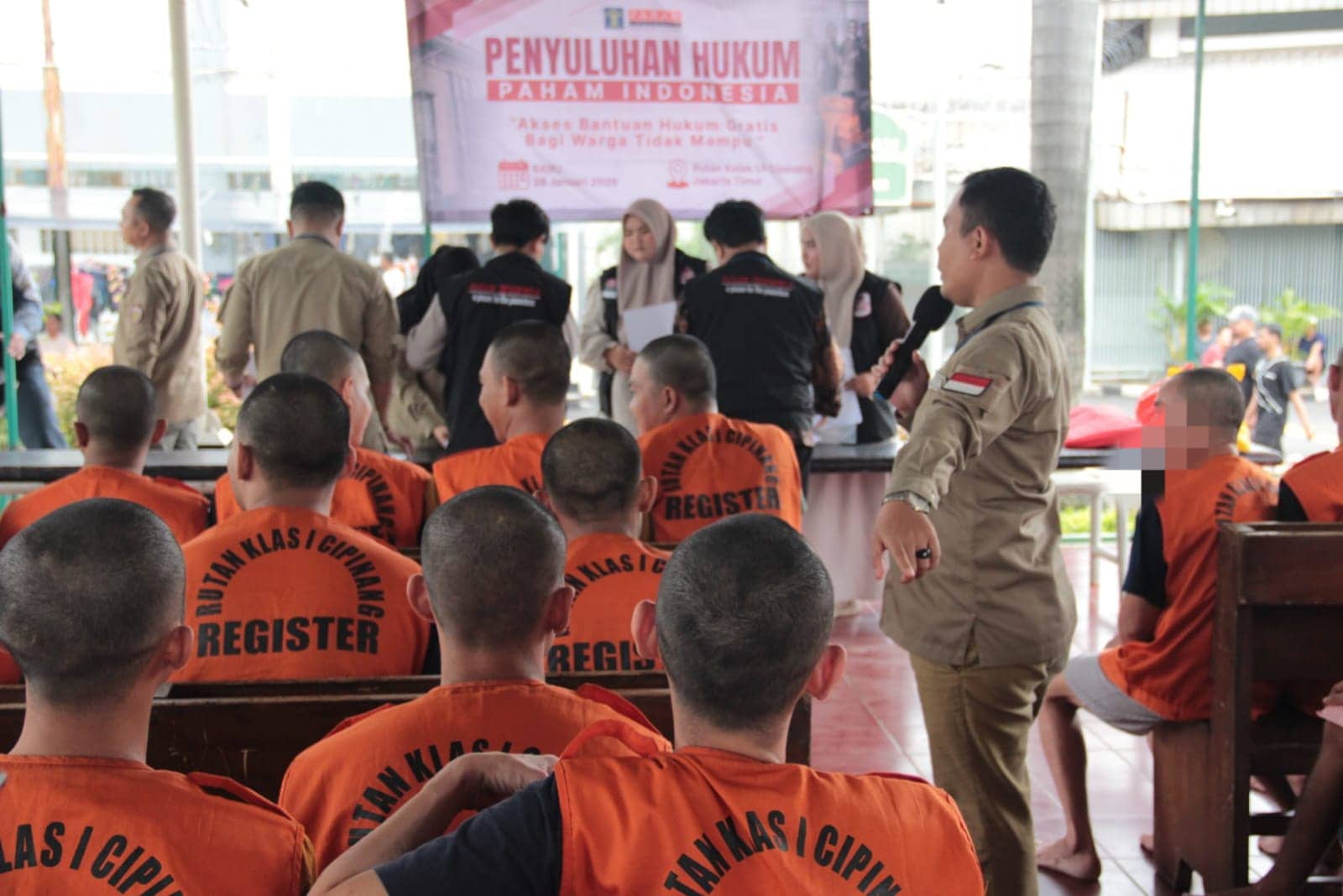 Penyuluhan Hukum Akses Bantuan Hukum Gratis bagi Warga Binaan Rutan Cipinang